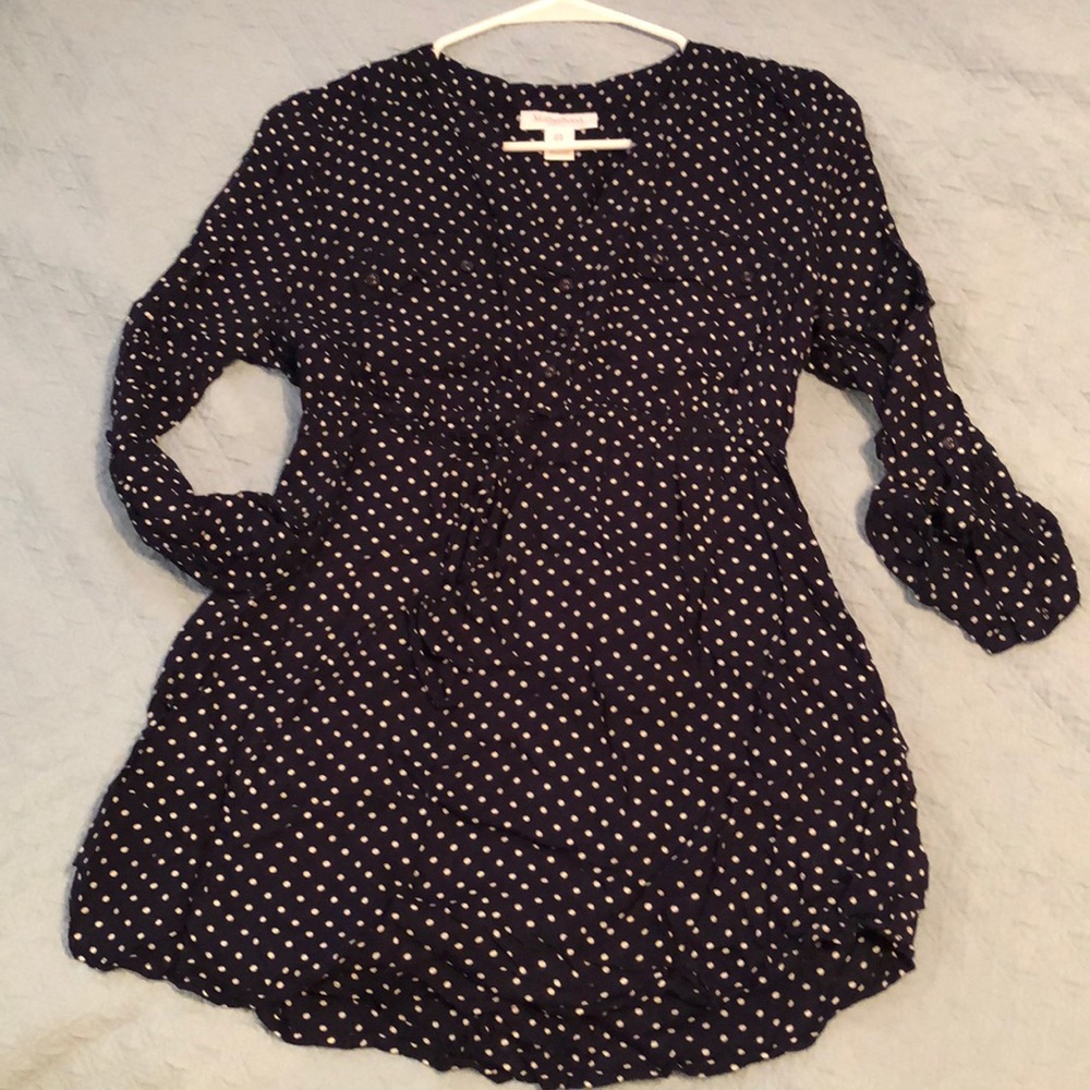 Motherhood maternity camp style shirt